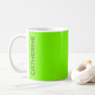 Mug Grass vert uni couleur personnalisée