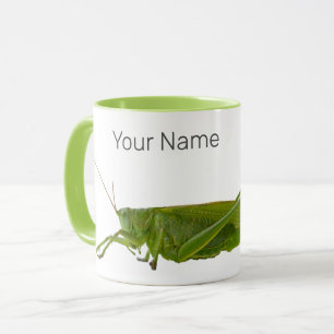 Mug Grasshopper ou Hayhorse Retro Insect animal cadeau