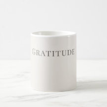 Gratitude – Conception de typographie minimale
