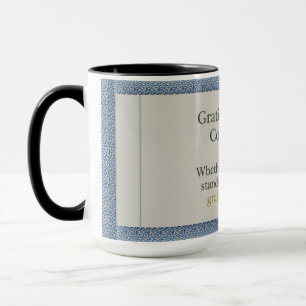 Mug Gratitude demeure : Belle journée, meilleure nuit