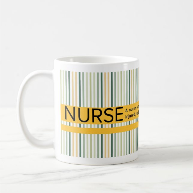 Mug Gratitude for a Nurse (Gauche)