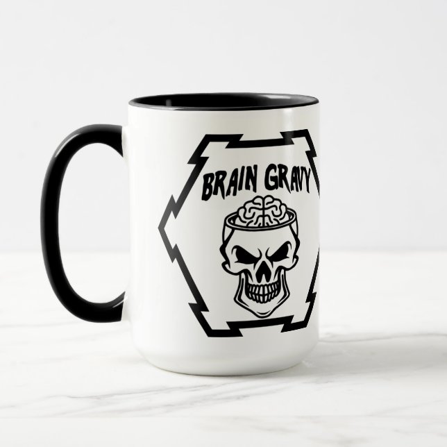 Mug Gravure du cerveau (Gauche)
