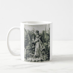 Mug Gravure vintage de Saint Patrick bannissant les se