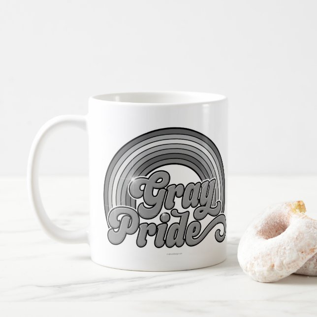 Mug Gray Pride (Senior retraité) (Avec donut)