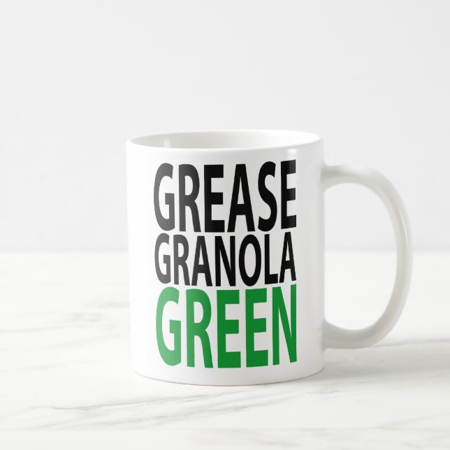 Mug grease, granola, GREEN! (Droite)