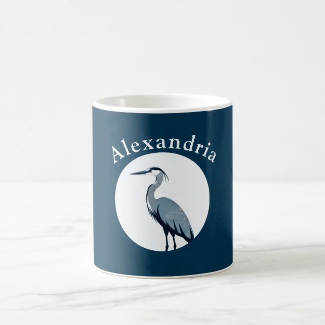 Mug Great Blue Heron (Centre)