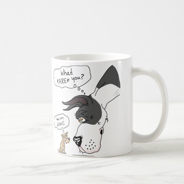 Mug Great Dane & Chihuahua Mantle (Droite)