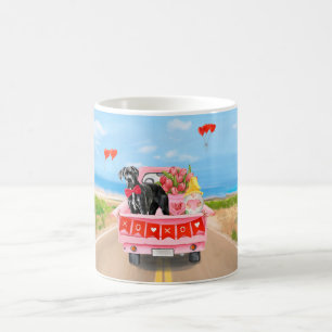 Mug Great Dane Dog Valentine's Day Truck