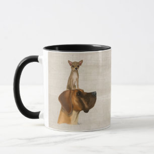 Mug Great dane et chiwawa 2