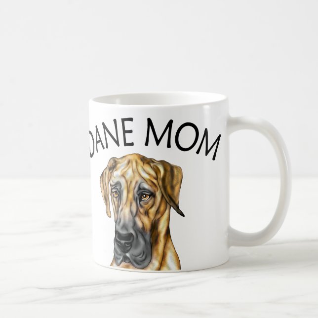 Mug Great Dane Maman Brindle UC (Droite)