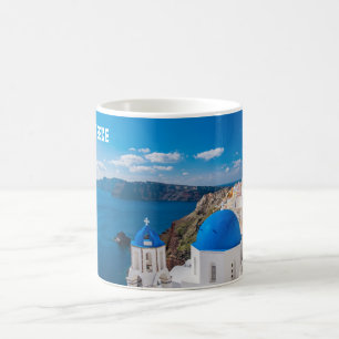 Mug Grèce bleue