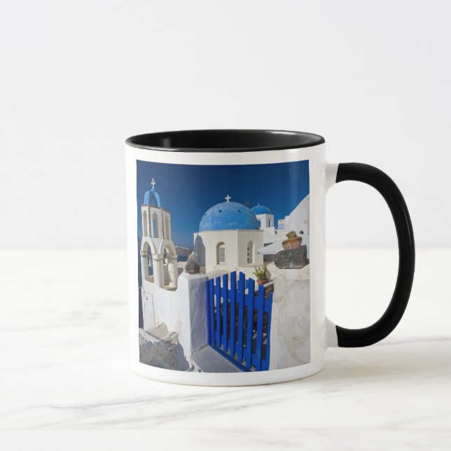 Mug Grèce et île grecque de Santorini ville d'Oia 3 (Droite)