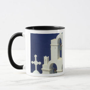 Mug Grèce, Santorin. Vue d'une église grecque et