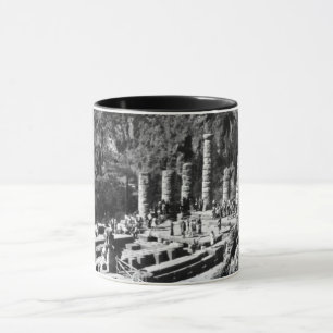Mug Grèce vintage Delphi Athéna Trésorerie
