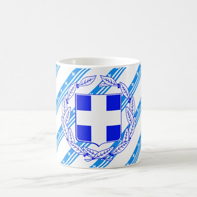 Mug Greek stripes flag (Centre)