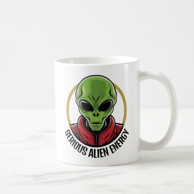Mug Green Alien (Droite)
