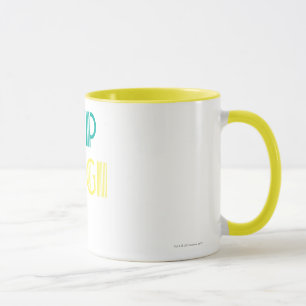 Mug Green and Yellow