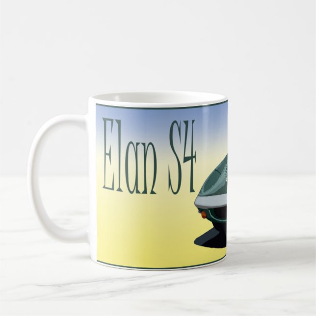 Mug Green Elan S4 (Gauche)