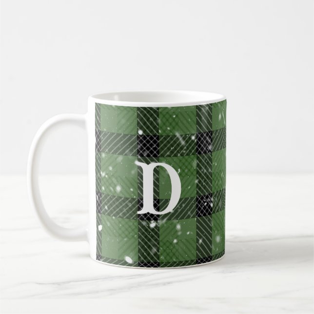 Mug Green family christmas wallpaper (Gauche)