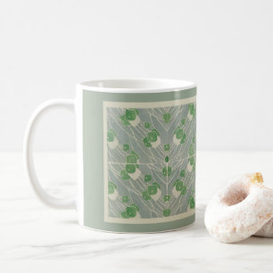 Mug Green Geometry 1915 Hannah Borger Overbeck