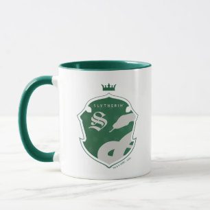 Mug Green SLYTHERIN™ Décrit Crest courbé