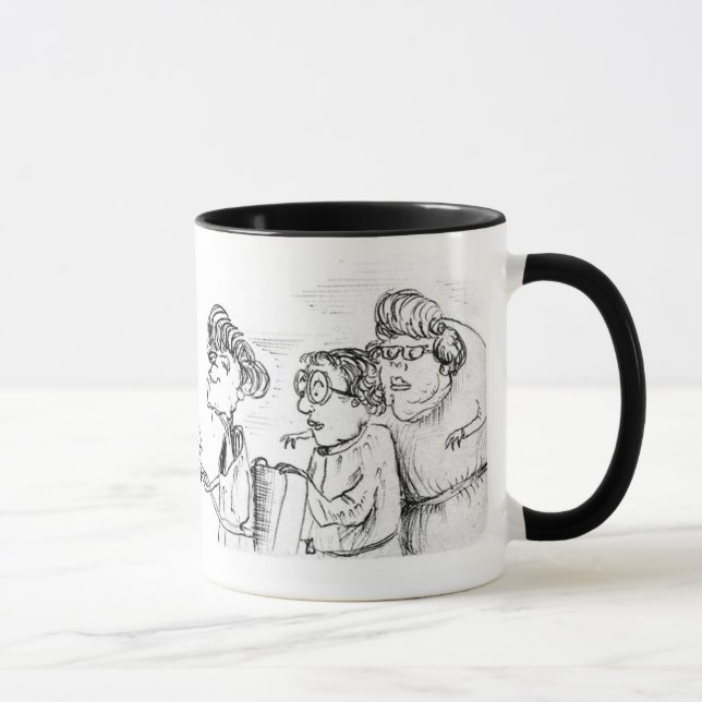 Mug Green Weenii "C'était une nuit sombre et orageuse" (Droite)