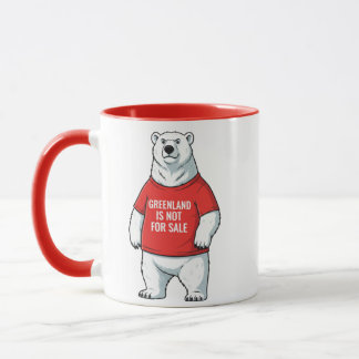 Mug Greenland Is Not For Sale Polar Bear 