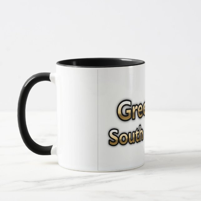 Mug Greenville, Caroline du Sud (Gauche)