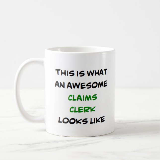 Mug greffier des revendications, génial (Gauche)
