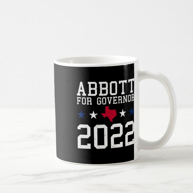 Mug Greg Abbott Pour Gouverneur Élection 4 Juillet Rép (Droite)