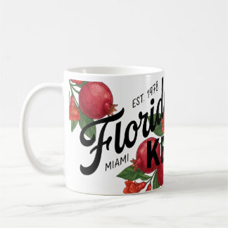 Mug Grenade de Floride vintage Miami Botanique Fruit 