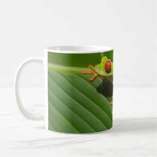 Mug Grenouille à arbre vert coloré de la Jungle