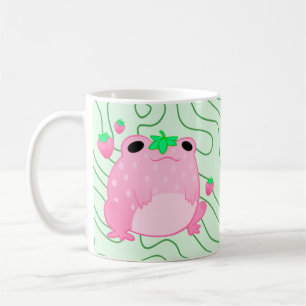Mug Grenouille à fraise Kawaii