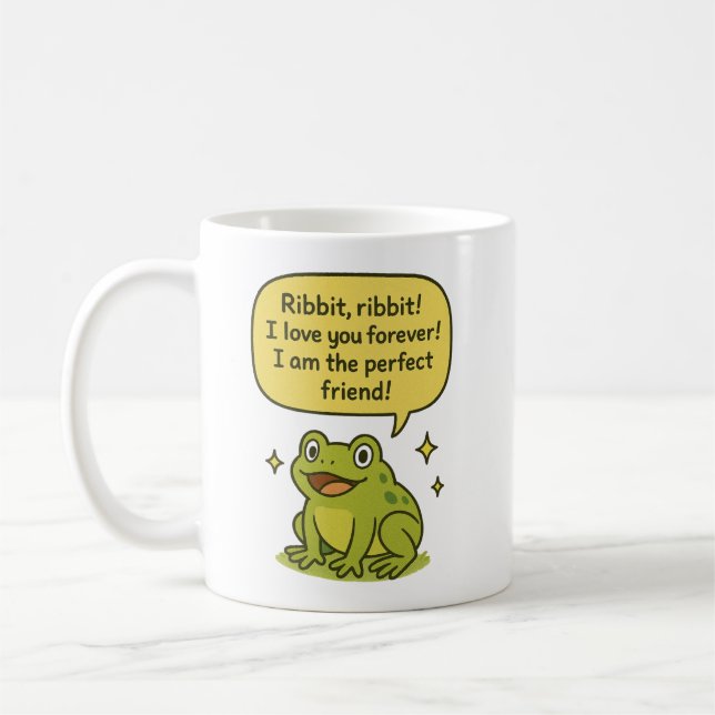 Mug Grenouille ami parfaite (Gauche)