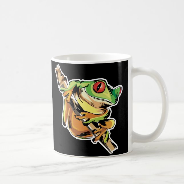 Mug grenouille arboricole sur branche (Droite)