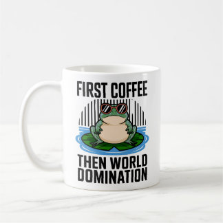 Mug Grenouille au café