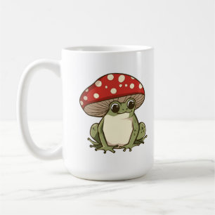 Mug Grenouille aux champignons mignons