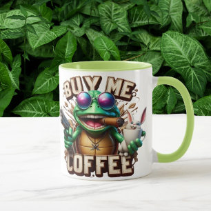 Mug Grenouille brasser et protection Acheter Un café