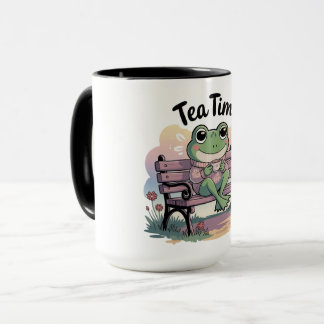 Mug Grenouille Cozy Assise Comme un Humain – Carto Drô