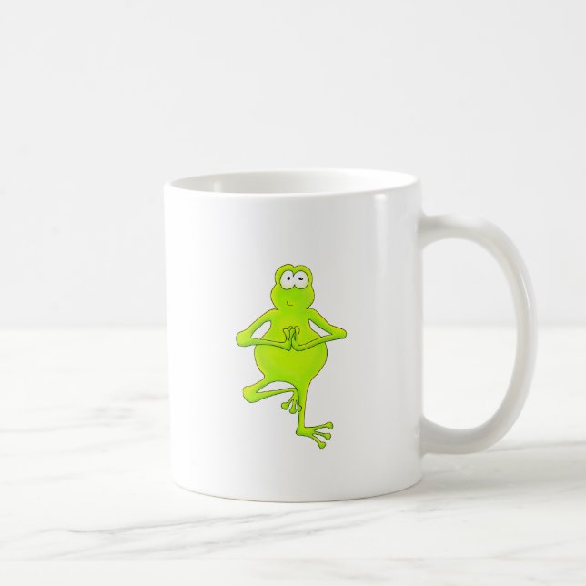 Mug Grenouille d'arbre de yoga (Droite)
