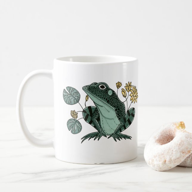 Mug Grenouille de l'étang (Avec donut)