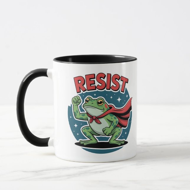 Mug Grenouille de Résistance de Portland Grenouille de (Gauche)