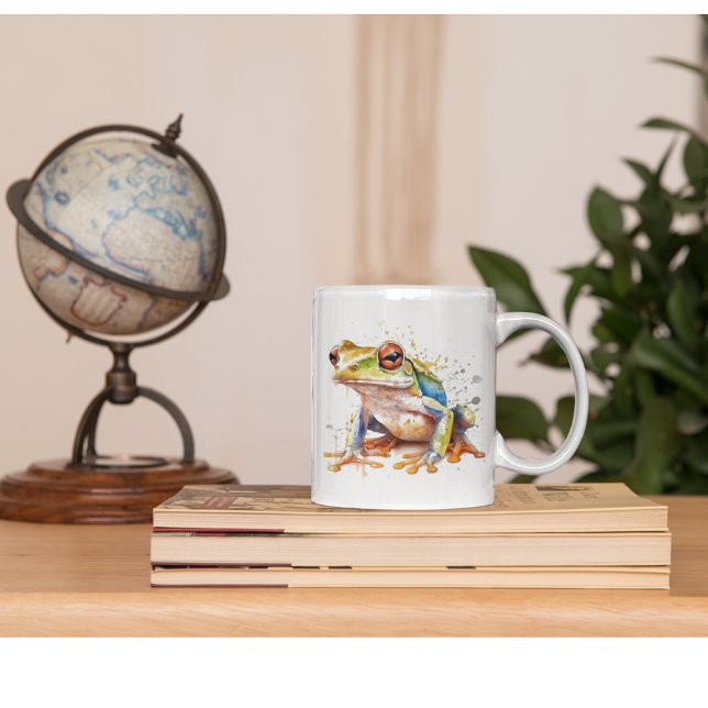 Mug Grenouille d'or azur (Créateur téléchargé)