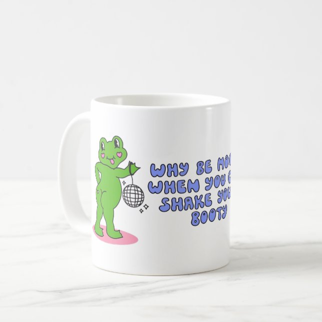Mug Grenouille drôle (Devant gauche)