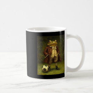 Mug Grenouille drôle jouant au football Graphique Gren