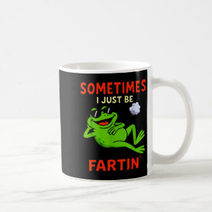 Mug Grenouille drôle parfois je fais juste des pets dr