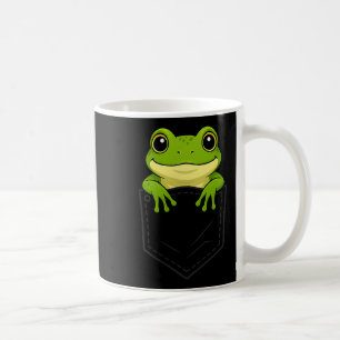 Mug Grenouille drôle regardant dans cket Amoureux des
