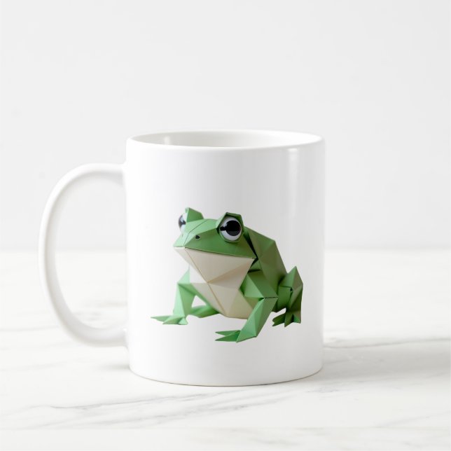 Mug Grenouille en origami (Gauche)