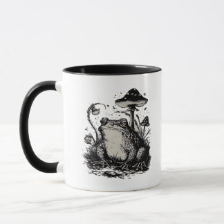 Mug Grenouille Goblincore Design Minimaliste Classique