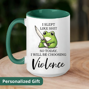 Mug Grenouille Kawaii, Alors Aujourd'hui Je Choisirai